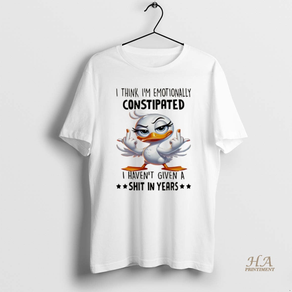 Official Duck I Think Im Emotionally Constipated I Havent Given A Shit In Years Christmas