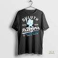 Official Duluth Freezers Minnesota Vintage Defunct Baseball Teams Shirt
