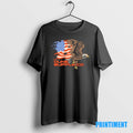 Official Dune Supply Co American Eagle Flag Tee Sweater