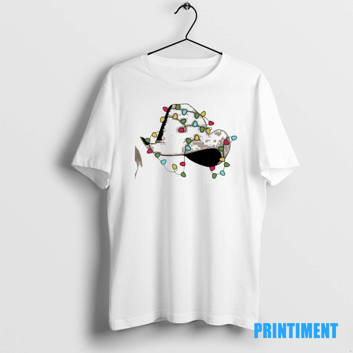 Official Dwight Yoakam Christmas Light Hat Tee Sweater
