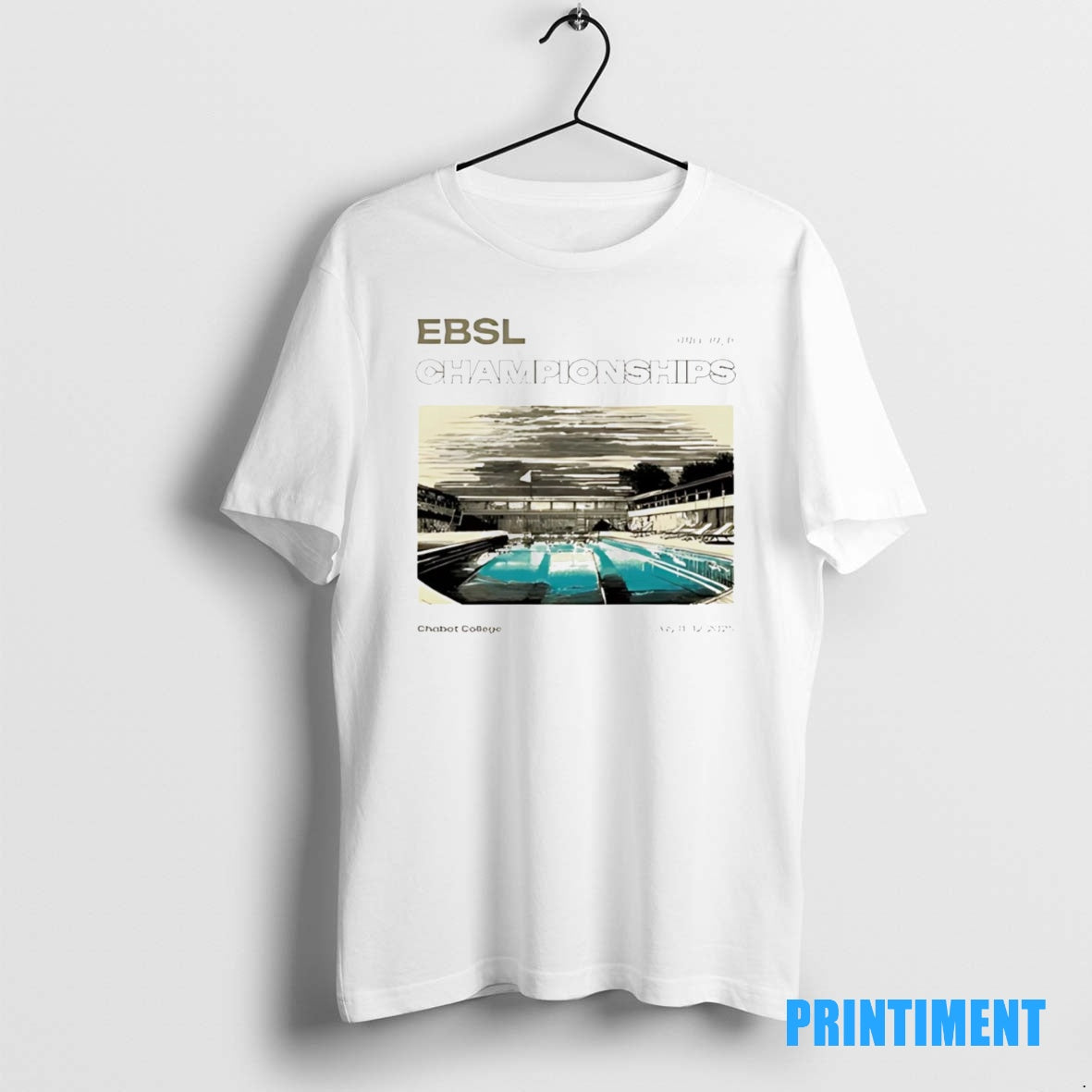 Official Ebsl Swim Championships 2025 Tee Sweater