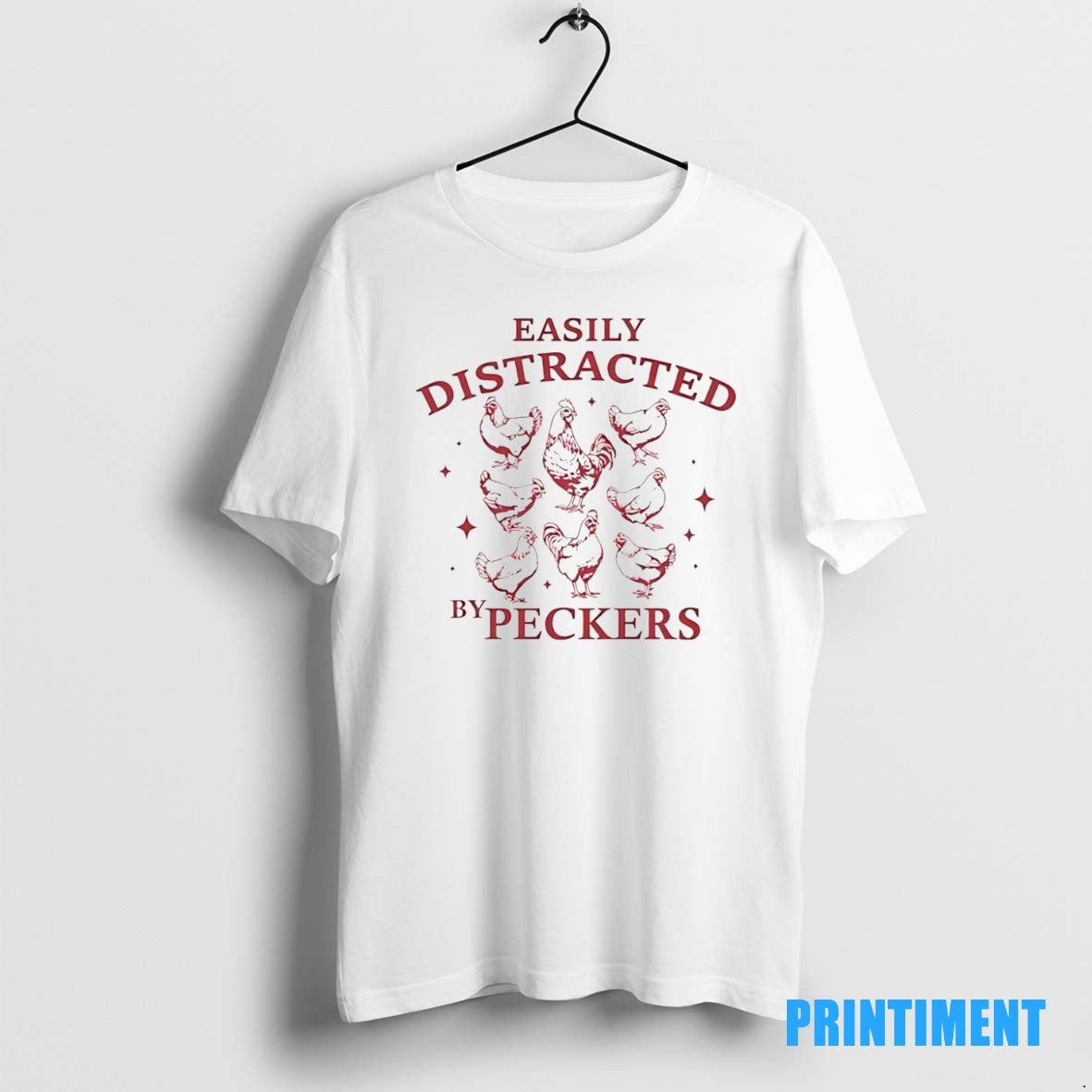 Official Easily Distracted By Peckers Tee Sweater