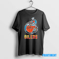 Official Edmonton Oilers Festival Of South Asia 2025 Black Tee Sweater