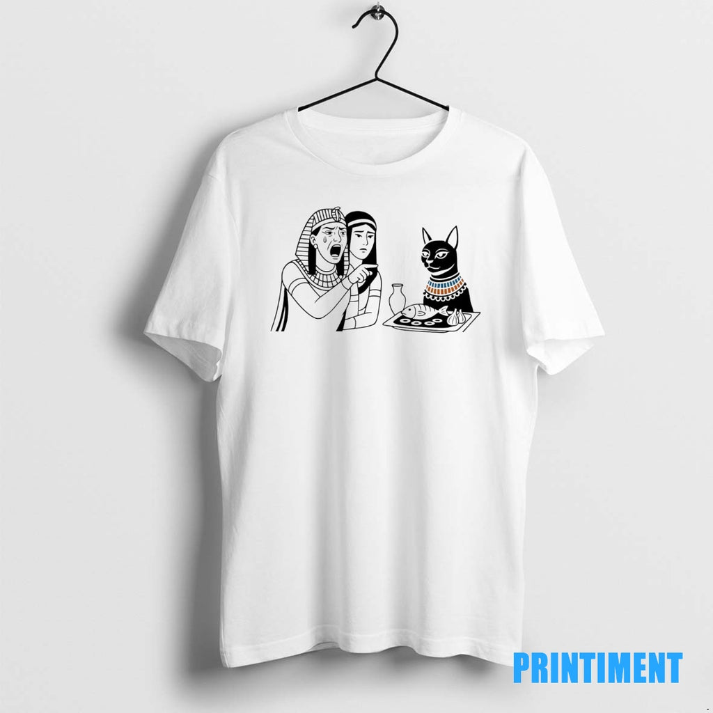 Official Egyptian Woman Yelling At A Cat Goddess Bastet Tee Sweater