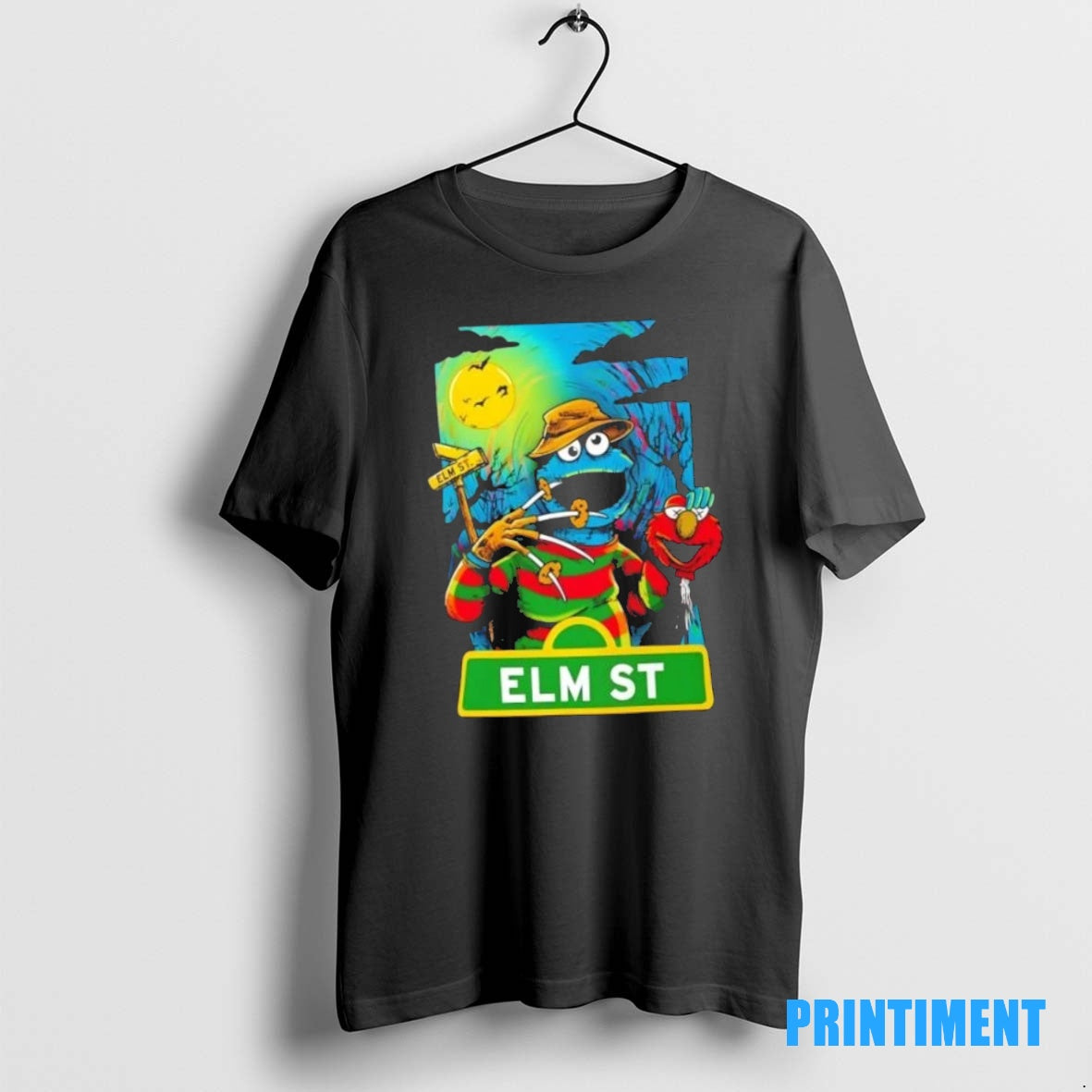 Official Elm Street Monster Horror Parody Tee Sweater