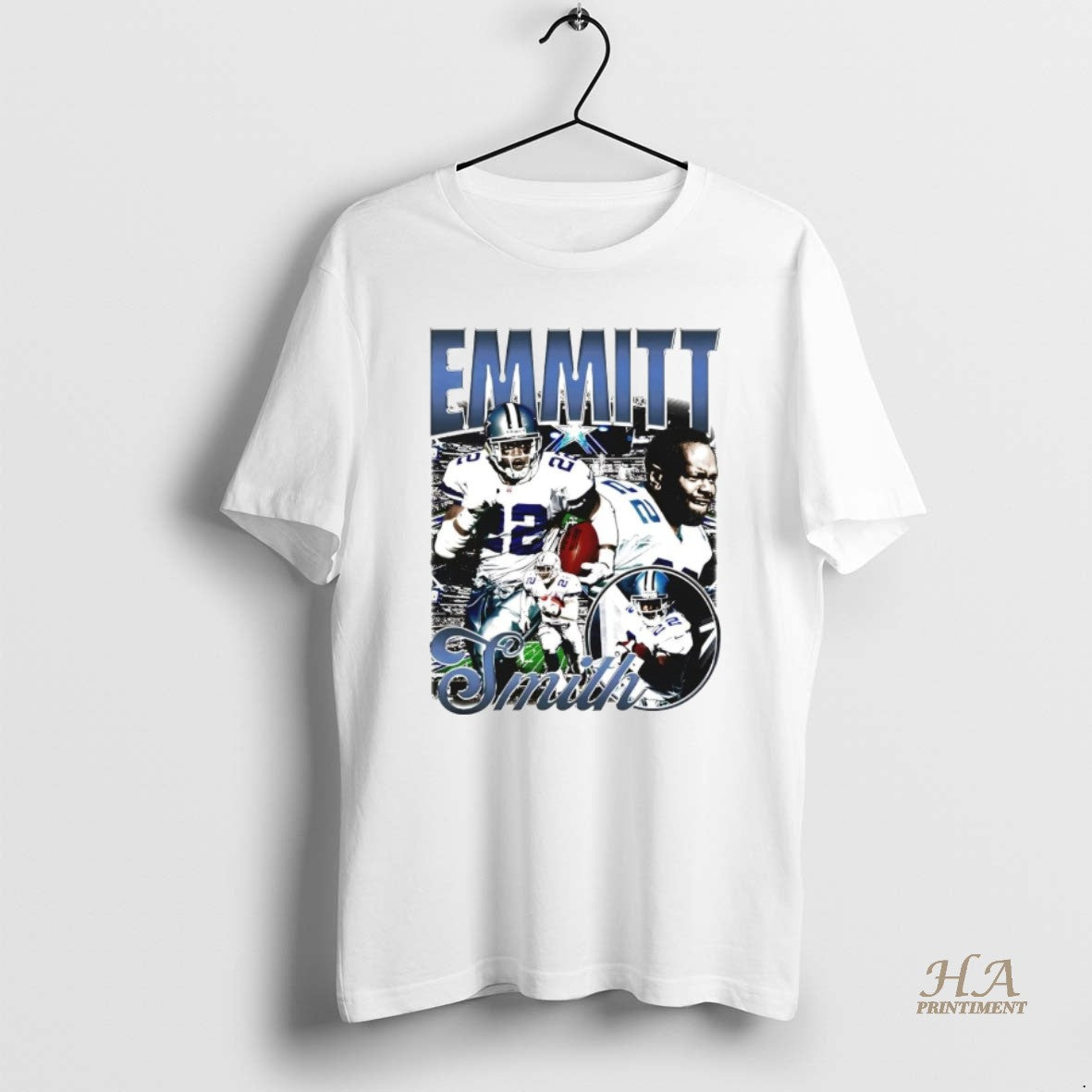 Official Emmitt Smith Picture Collage Dallas Cowboys