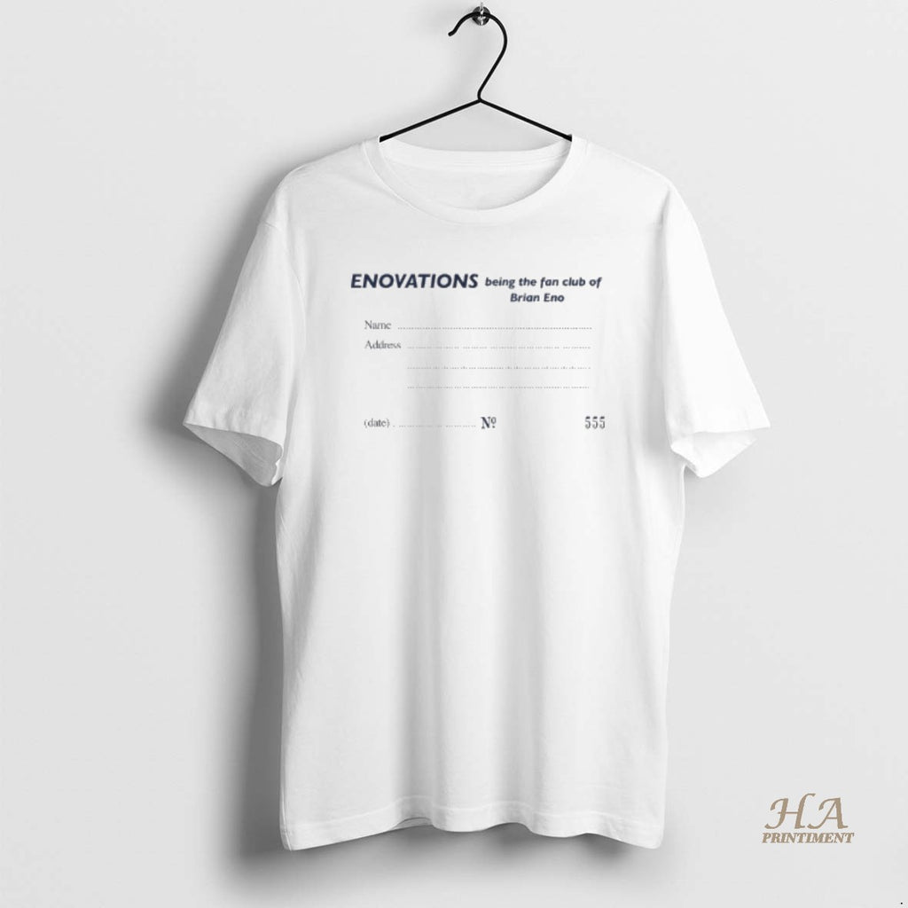 Official Enovations Being The Fan Club Of Brian Eno