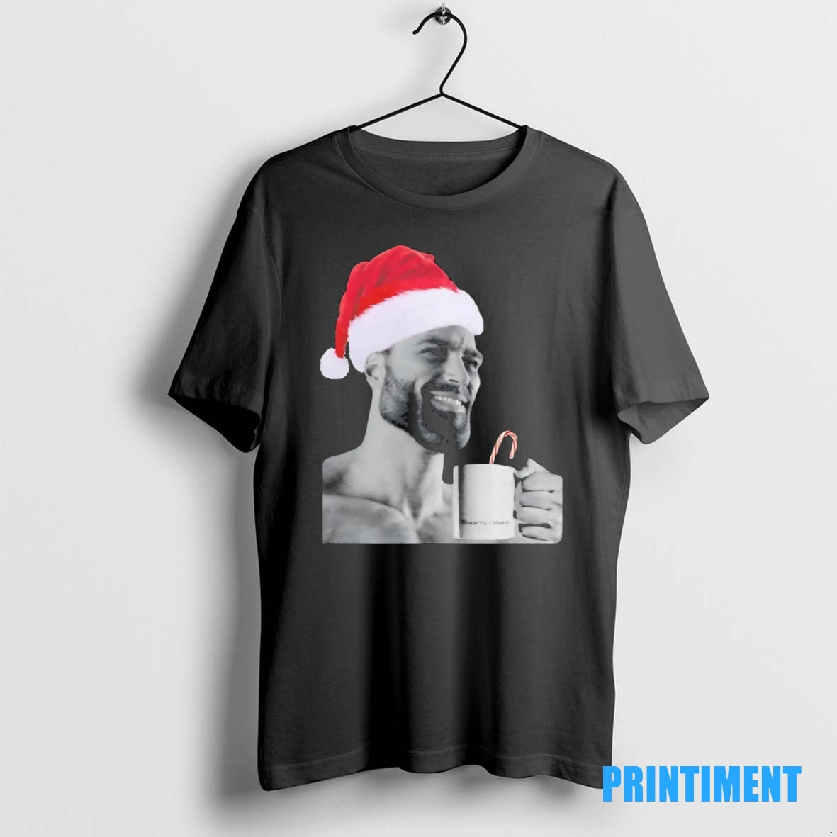 Official Ernest Khalimov Santa Gigachad Tee Sweater