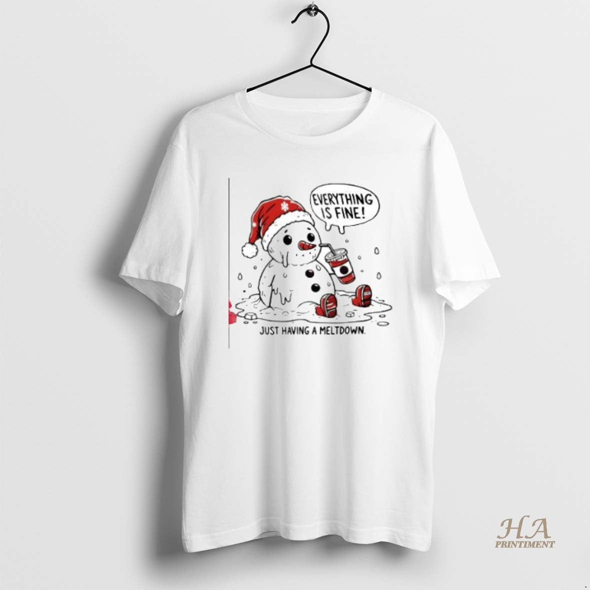 Official Everything Is Fine Meltdown Christmas