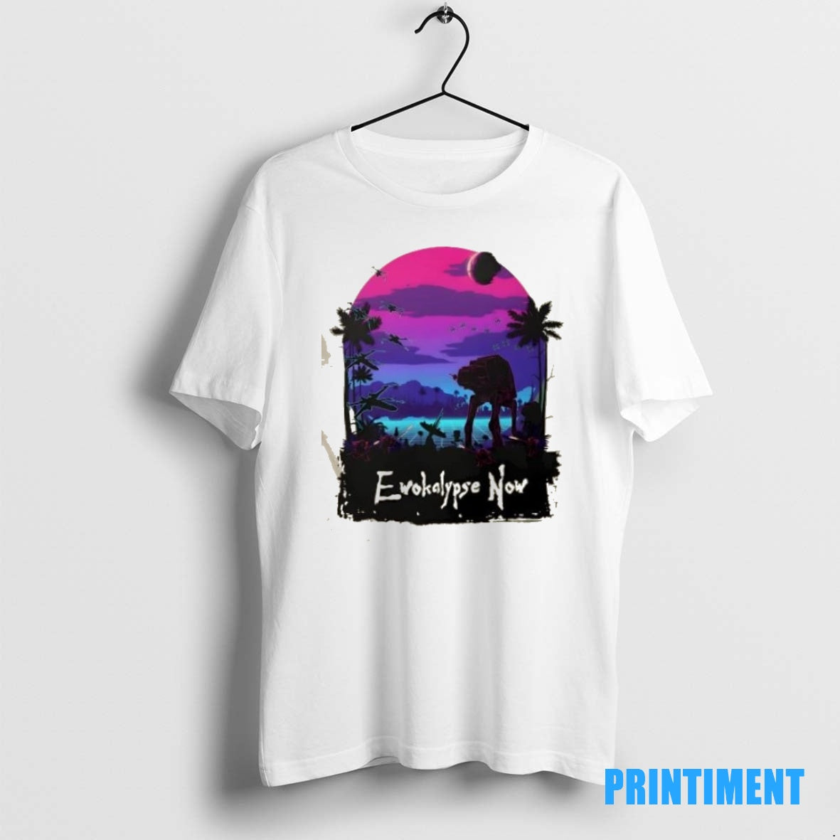Official Ewokalypse Now Retro Sci Fi Parody Tee Sweater