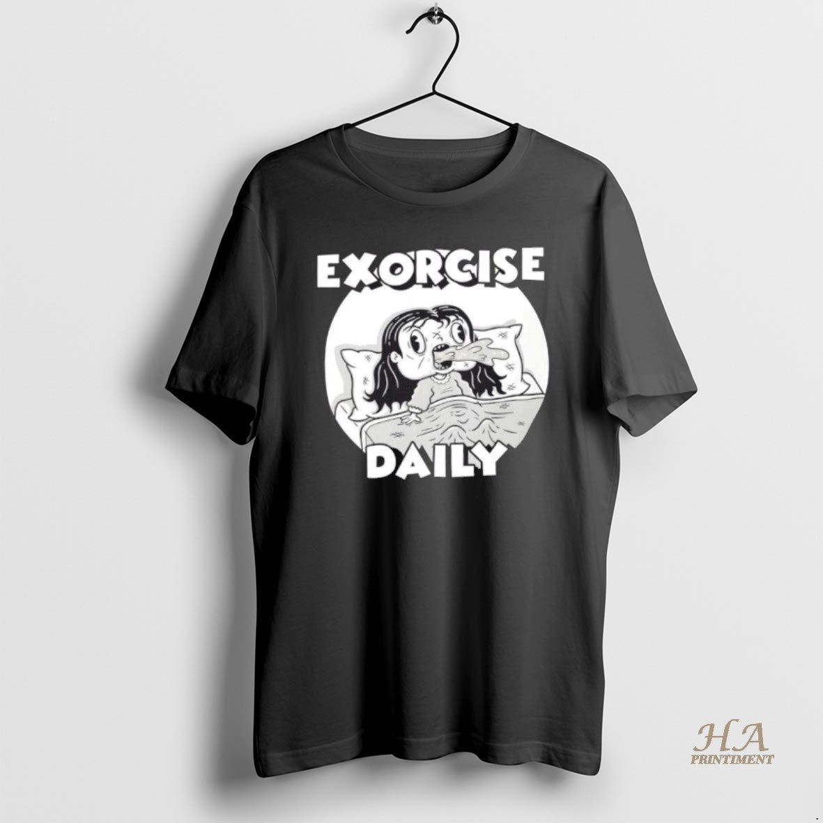 Official Exorcise Daily Cartoon Horror Parody