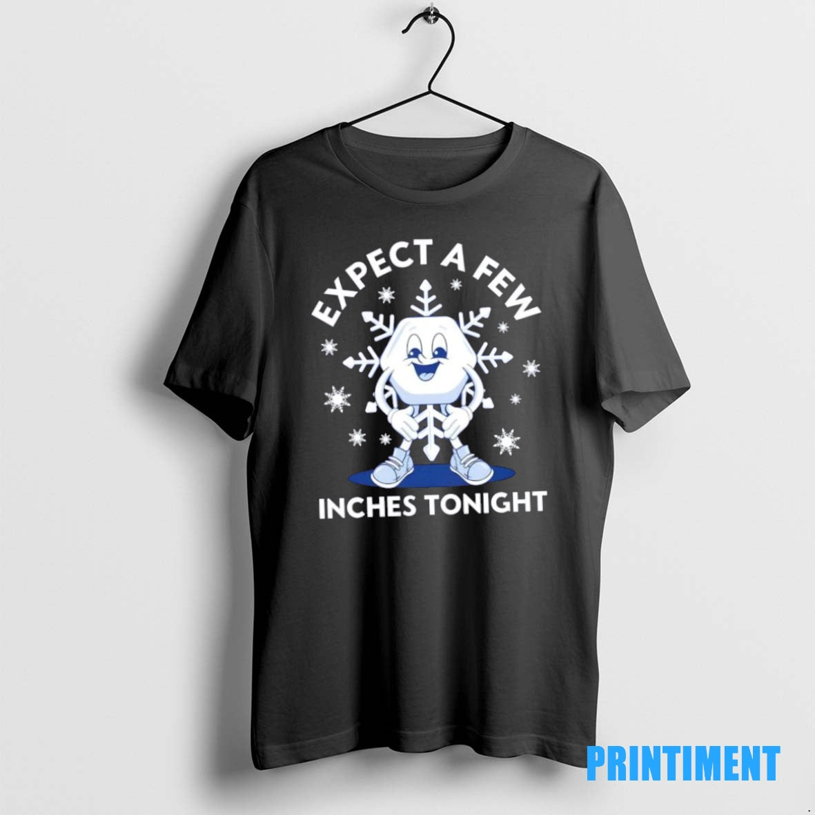 Official Expect A Few Inches Tonight Tee Sweater