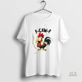 Official F Caw F Rooster Screaming Chicken Clucking Cartoon