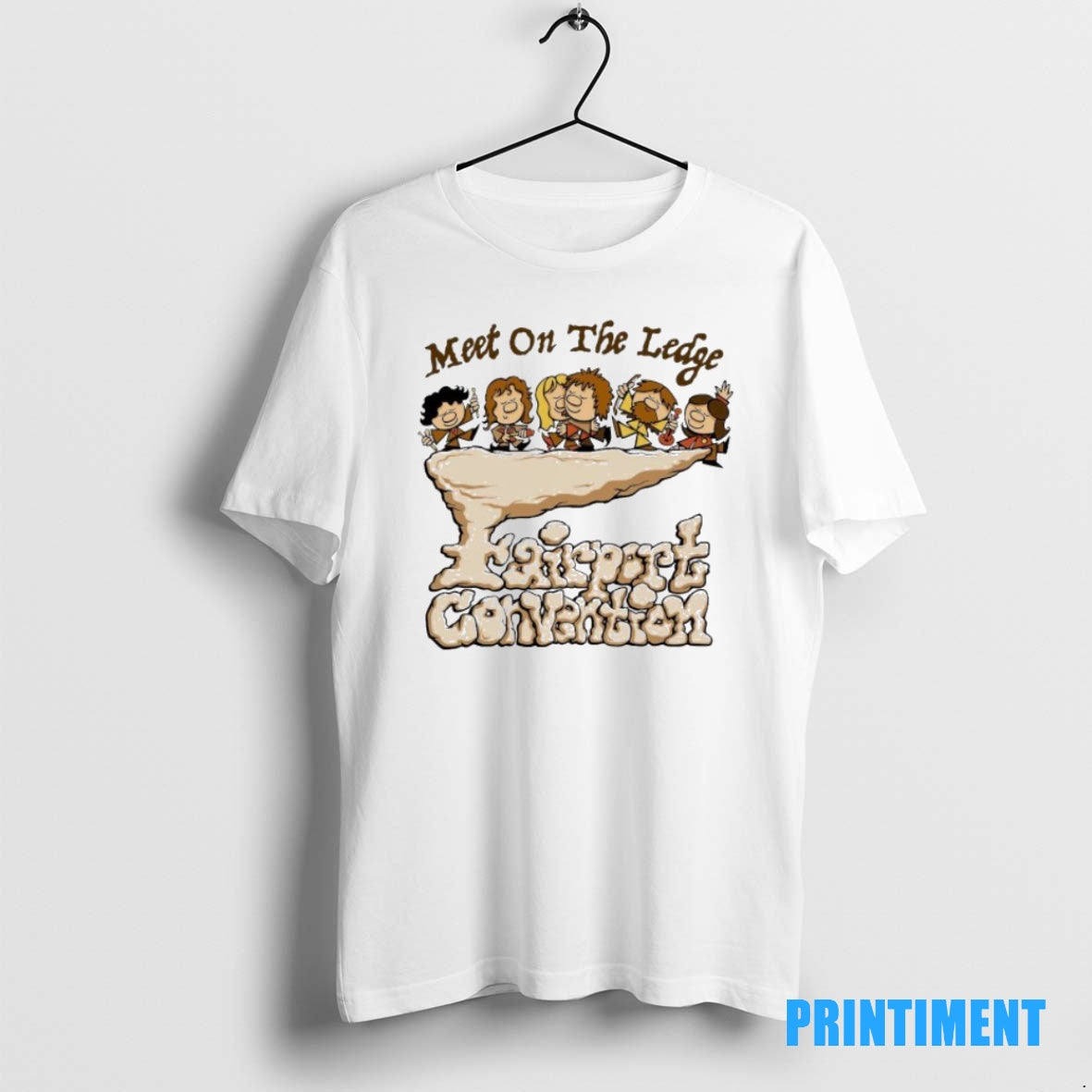 Official Fairport Convention Meet On The Ledge Tee Sweater