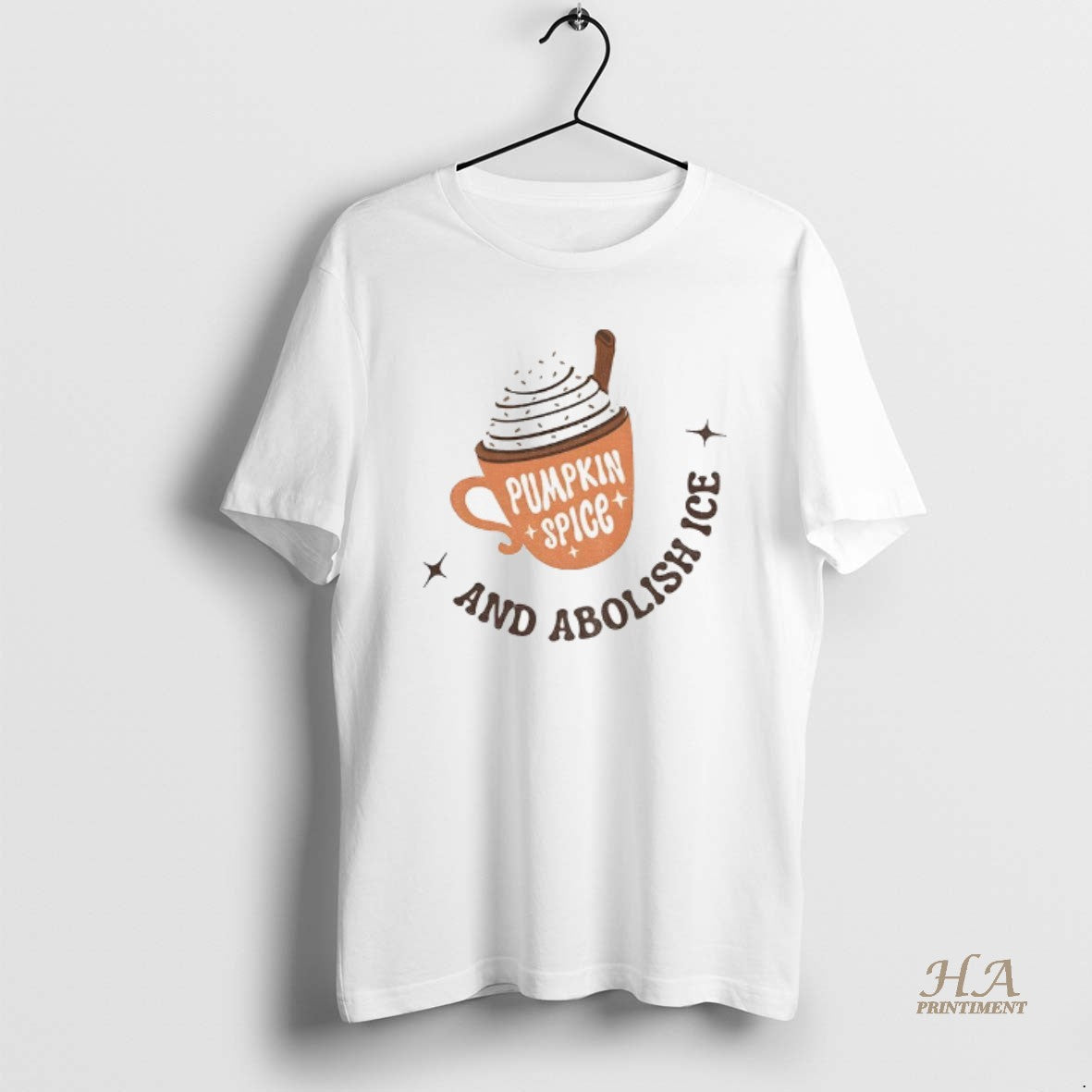 Official Fall Pumpkin Spice Abolish Ice Anti Fascism Anti Ice