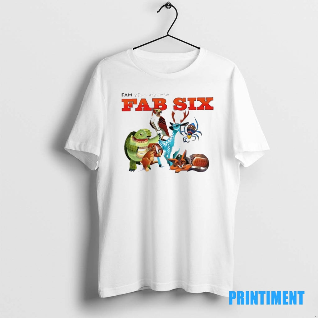 Official Family Discovery Center Fab Six Tee Sweater