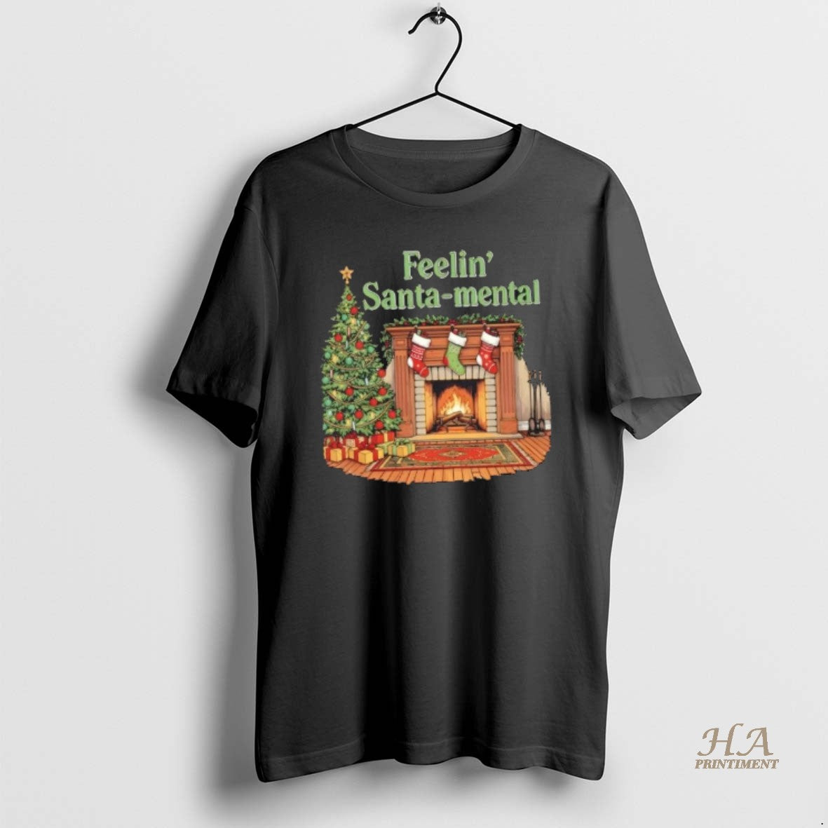 Official Feeling Santa Mental Christmas