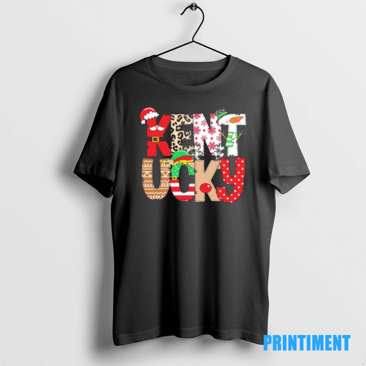 Official Festive Kentucky Christmas Tee Sweater