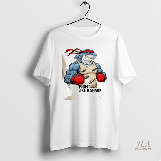 Official Fight Like A Shark Boxing Shark Gym