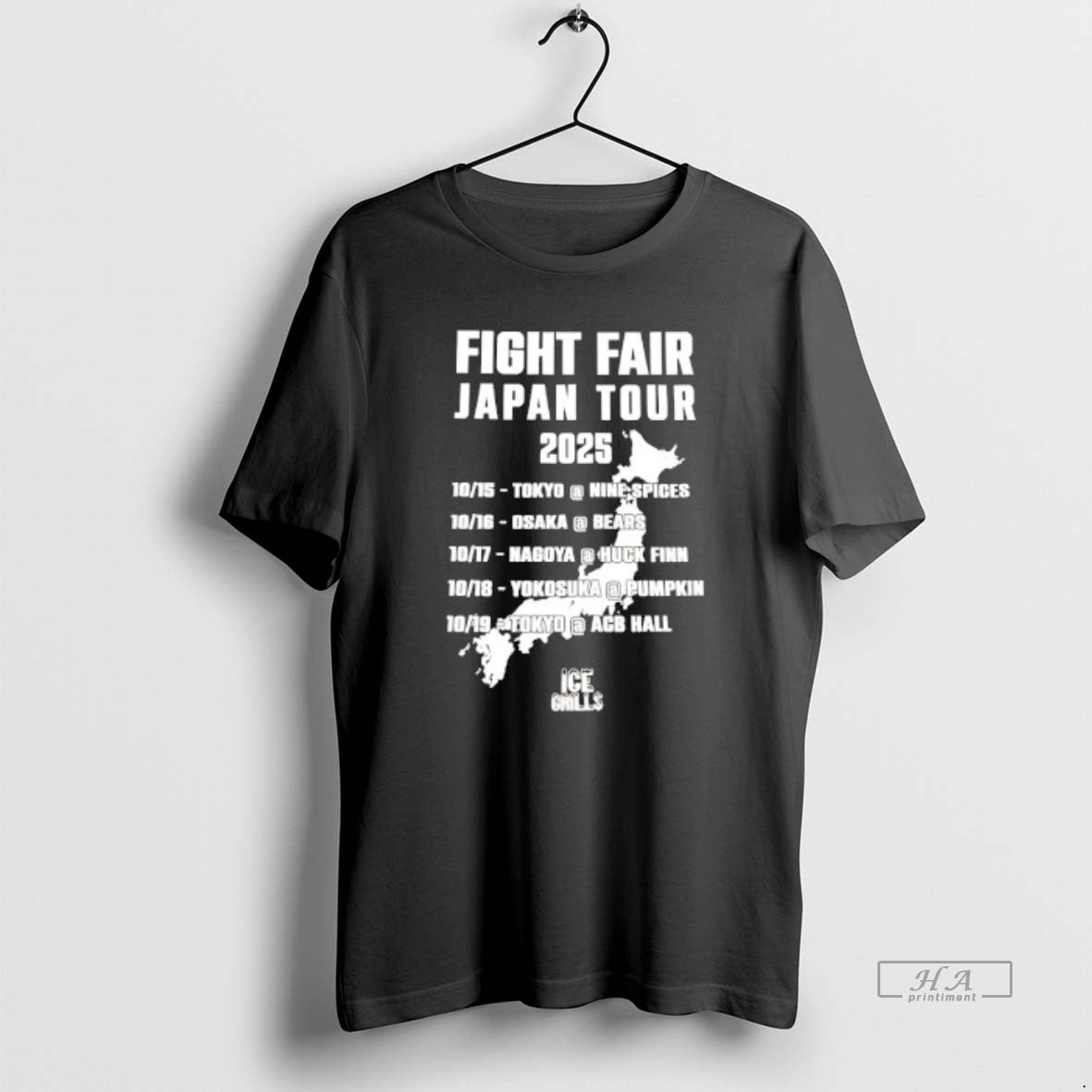 Official Fight Fair Japan Tour 2025 Ice Grills