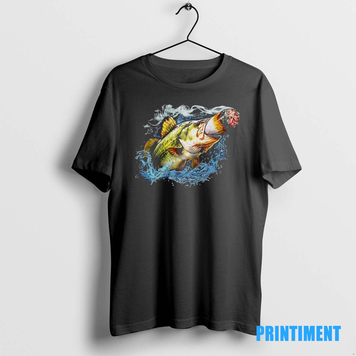 Official Fish Smokin A Bigass Doink Funny Tee Sweater