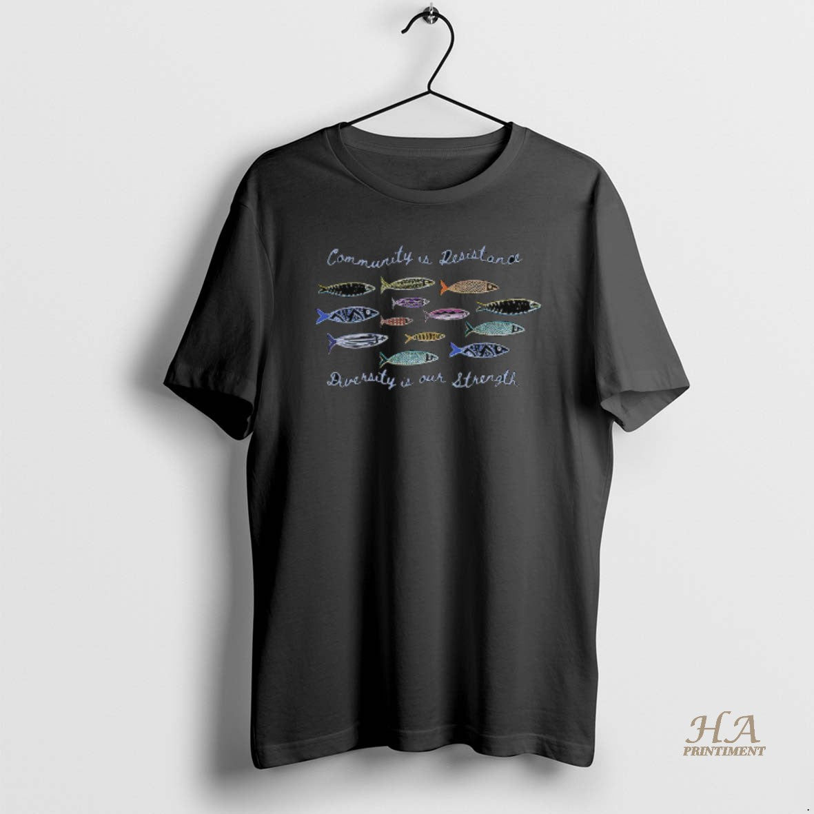 Official Fishs Community Is Resistance Diversity Is Our Strength Anti Maga