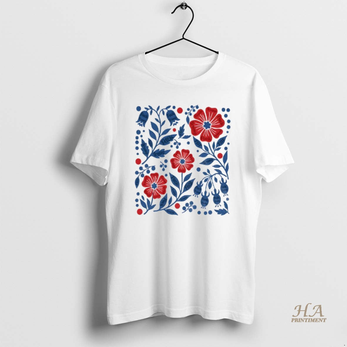Official Floral Fdt Protest Subtle Fuck Trump Anti Trump