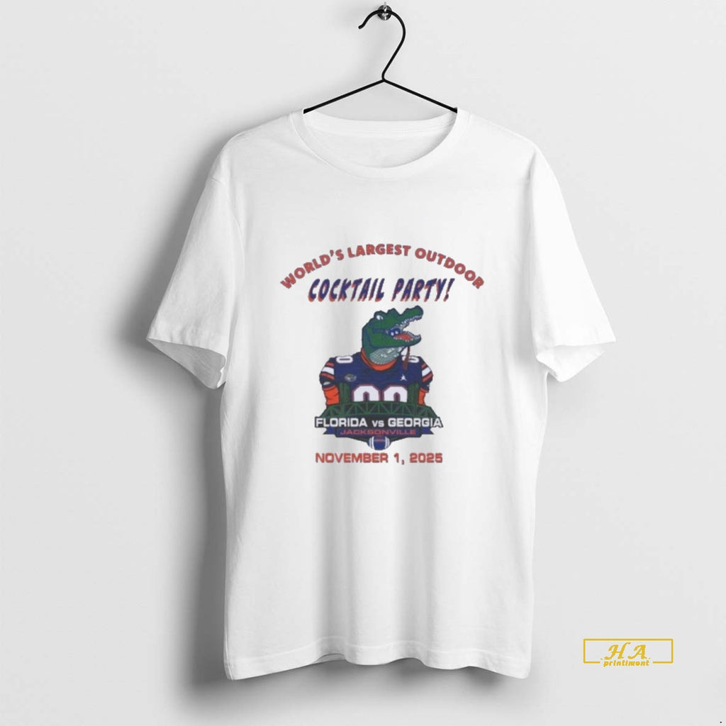 Official Florida Gators Beat Georgia Bulldogs Cocktail Party November 1 2025