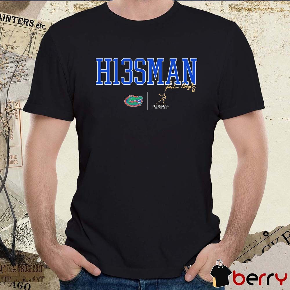 Florida Gators Football Jadan Baugh H13SMAN Signature t-shirt