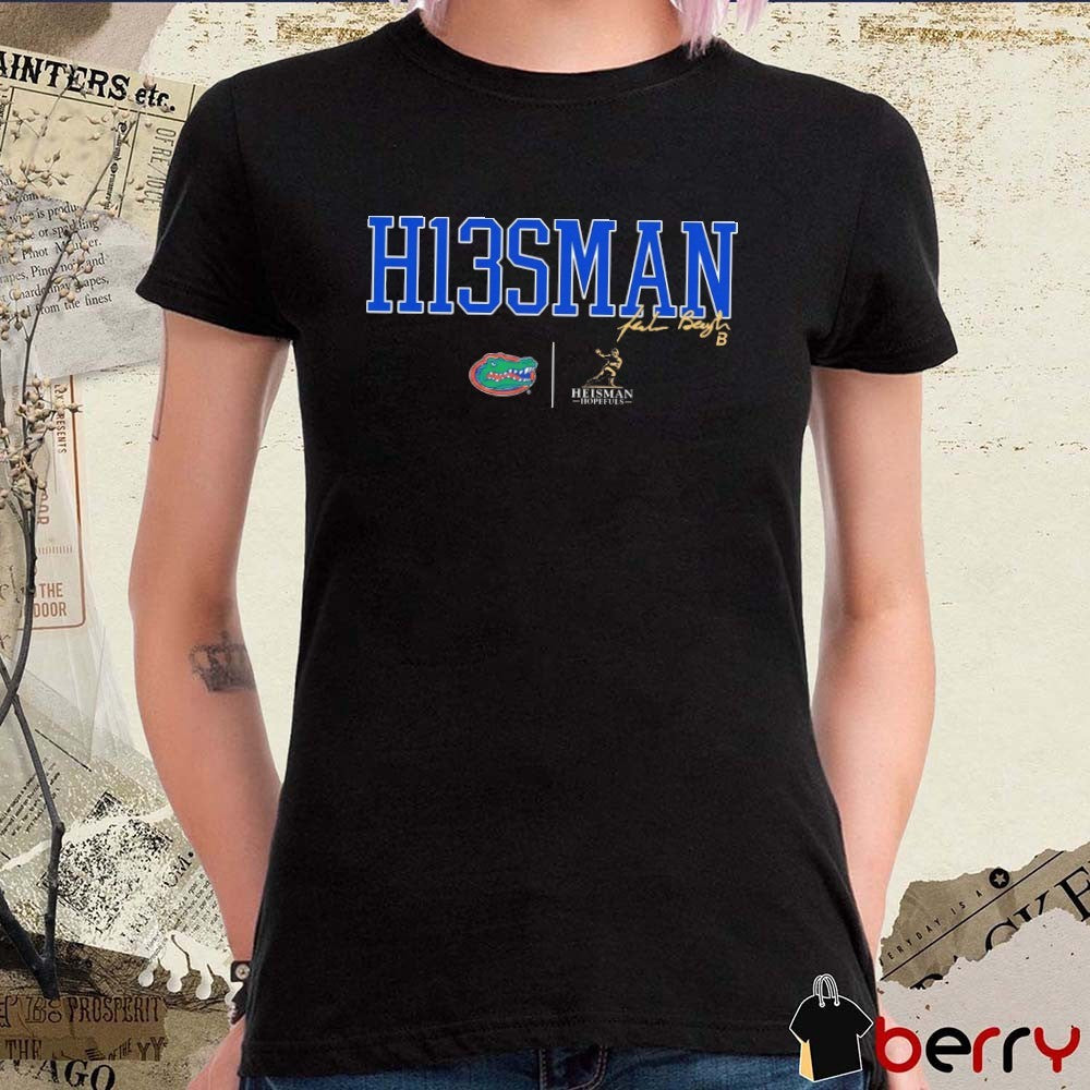 Florida Gators Football Jadan Baugh H13SMAN Signature t-shirt