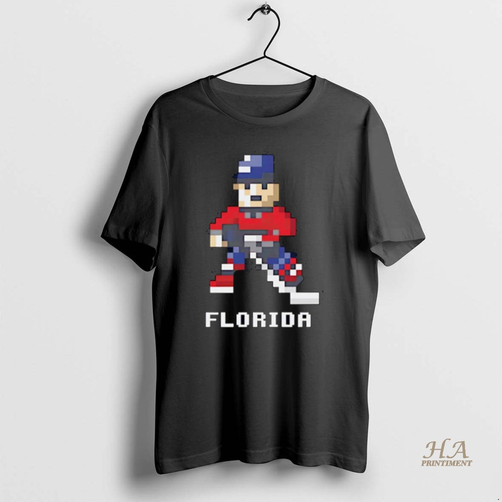 Official Florida Panthers Hockey 8 Bit Christmas