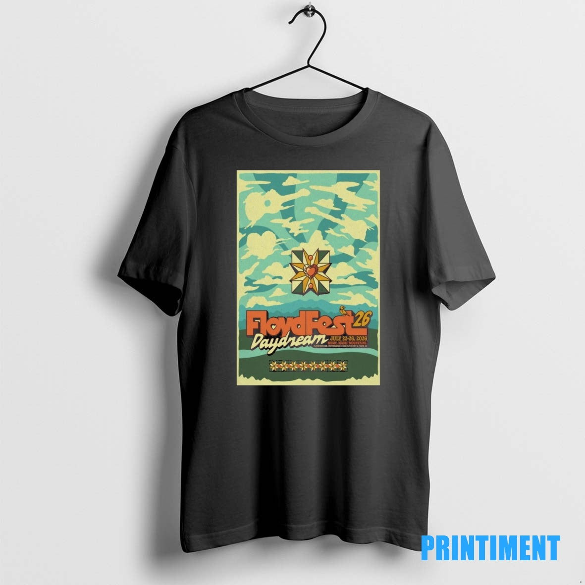 Official Floydfest Tour Festival Park July 22 26 2026 Music Magic Mountains Tee Sweater