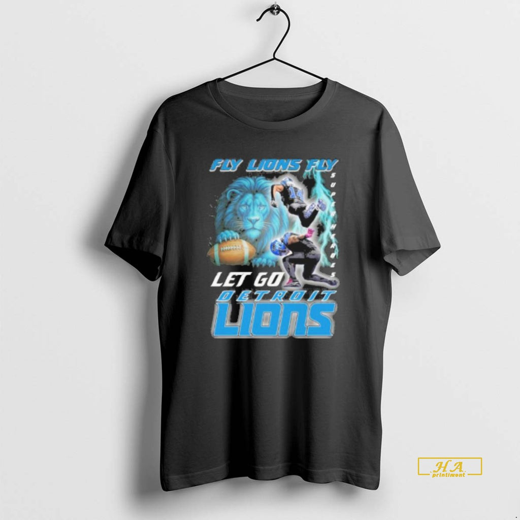 Official Fly Lions Fly Super Heroes Lets Go Detroit Lions