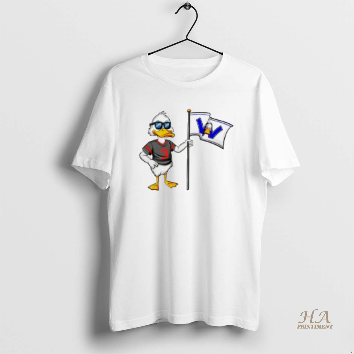 Official Fly The Dub Duck Sports Mascot