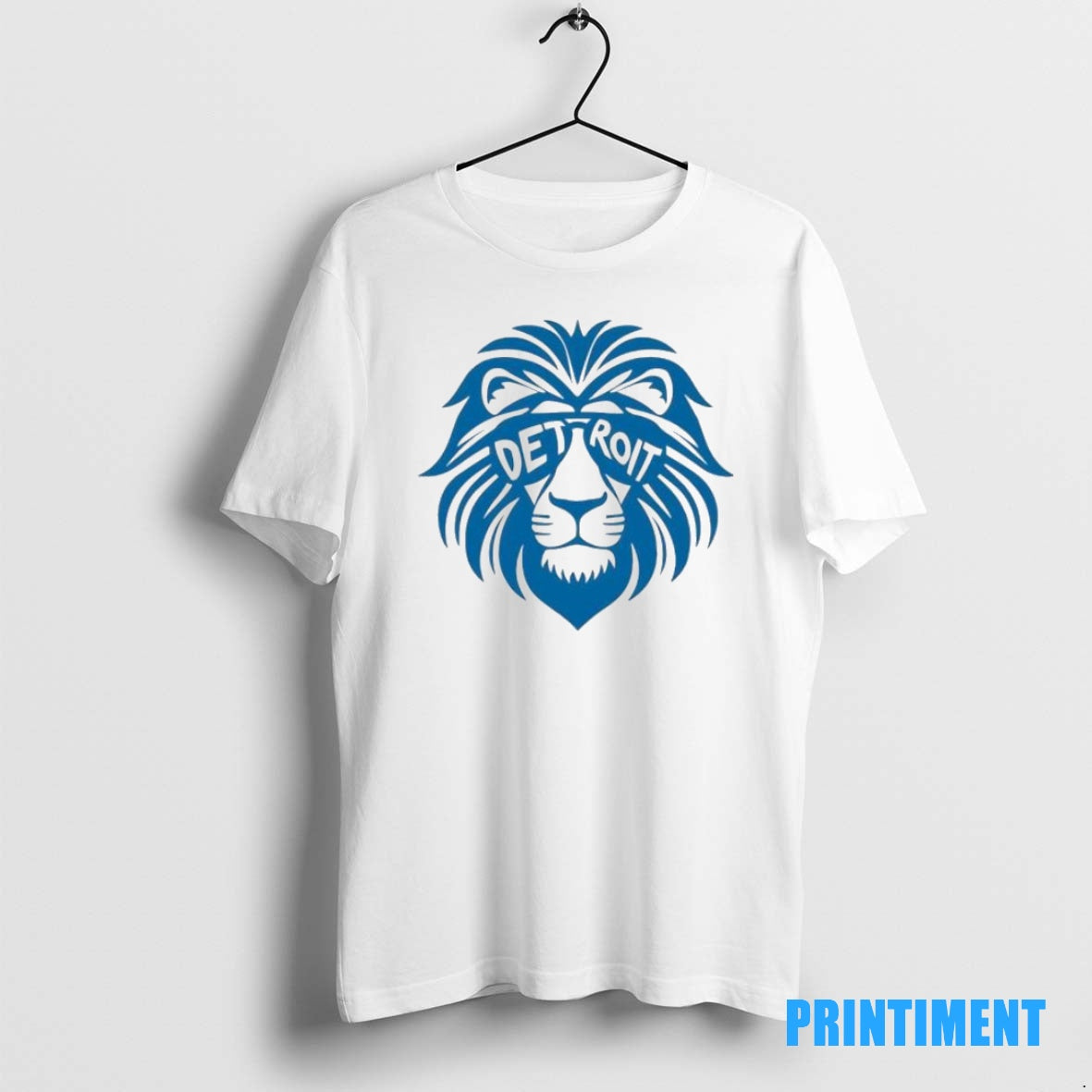 Official Football Lion Head Detroit Tee Sweater