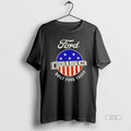 Official Ford F150 Emblem And Built Ford Tough American Flag
