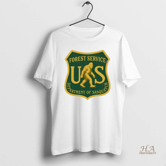 Official Forest Service Department Of Sasquatch Bigfoot