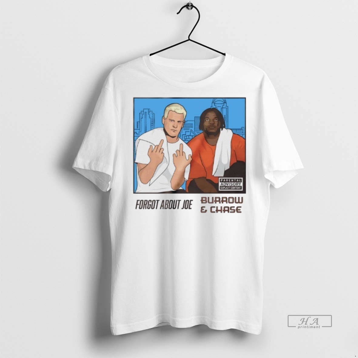 Official Forgot About Joe Featuring Burrow And Chase Shirt