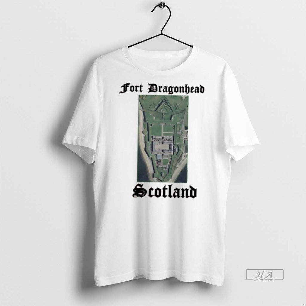 Official Fort Dragon Head Scotland Logo Shirt