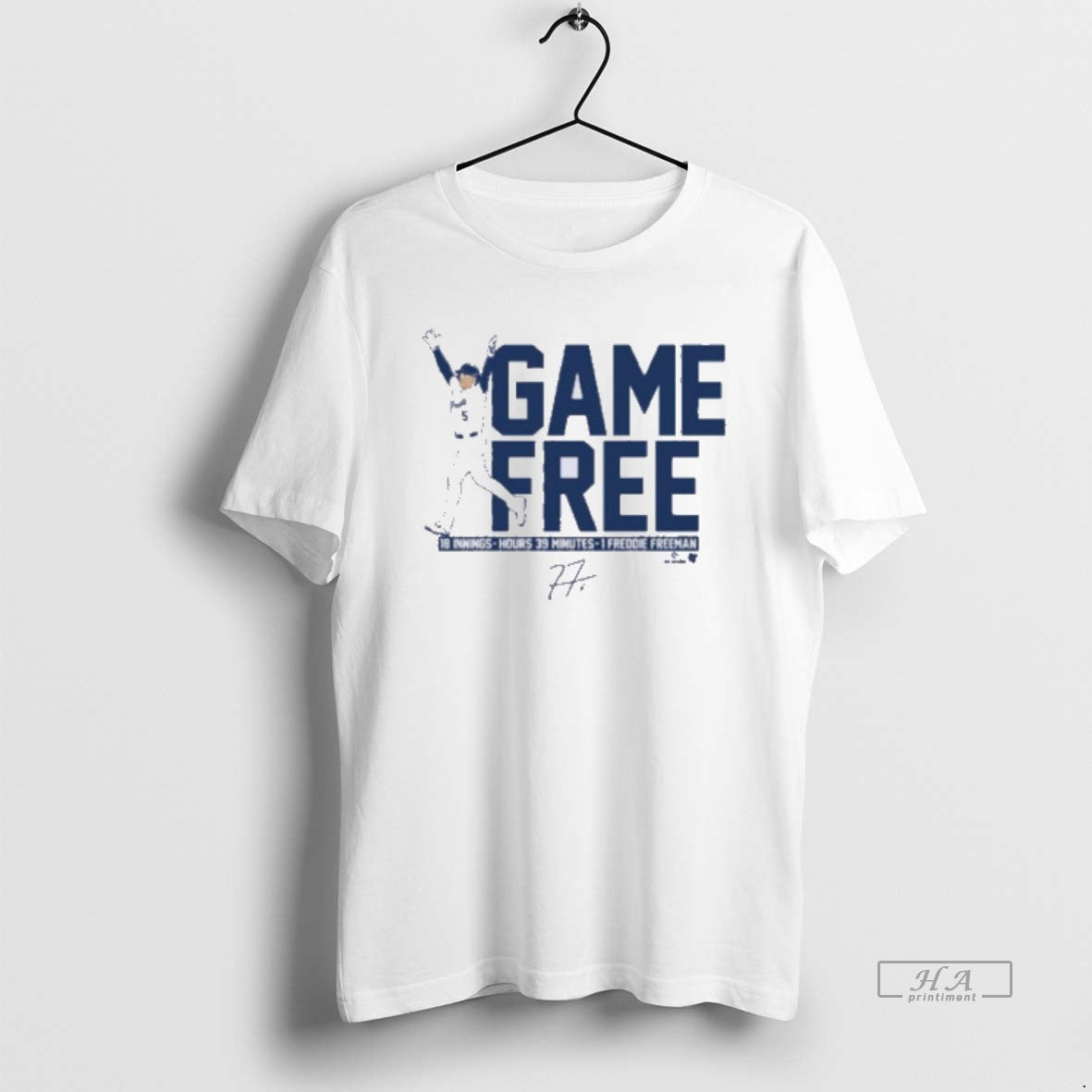 Official Freddie Freeman Game Free 18 Innings