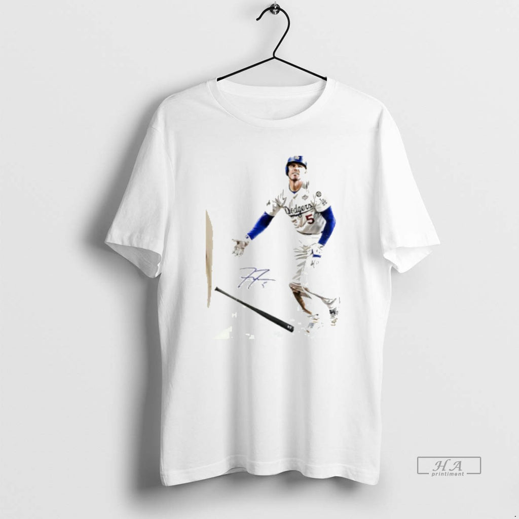Official Freddie Freeman Los Angeles Dodgers Walk Off Graphic Signature