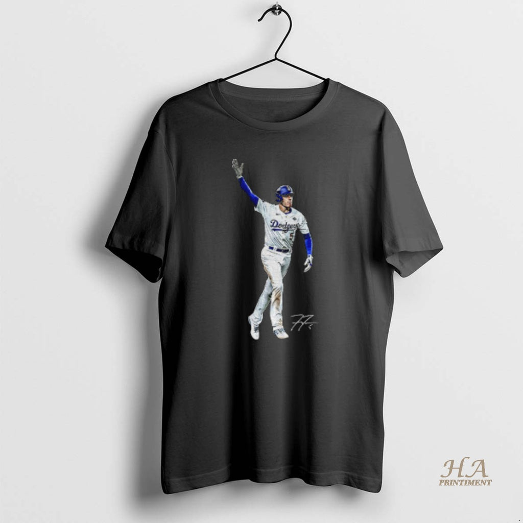 Official Freddie Freeman Posing Los Angeles Dodgers Walk Off Baseball Mlb Signature