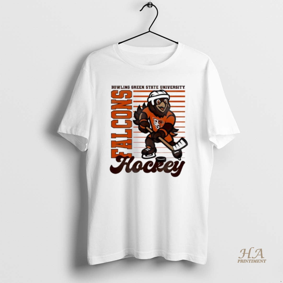 Official Freddy Falcon Hockey Bowling Green State University Mascot