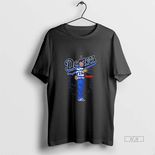 Official Freddy Mightmare On Elm Street X Los Angeles Dodgers