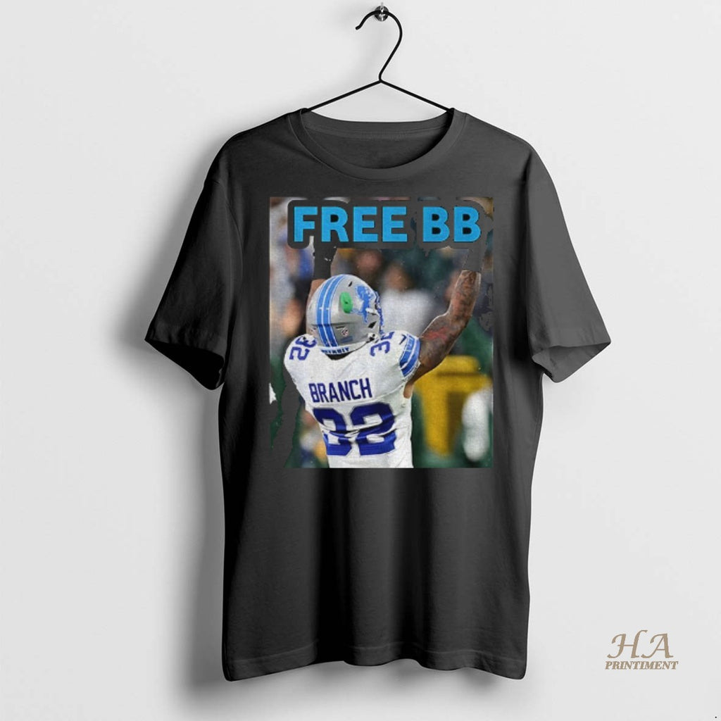 Official Free Bb Brian Branch Detroit Lions Shirt