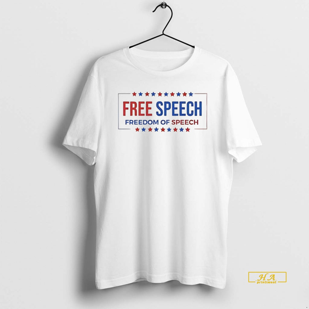 Official Free Speech Freedom Of Speech Charlie Kirk White