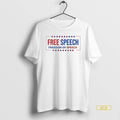 Official Free Speech Freedom Of Speech Charlie Kirk White
