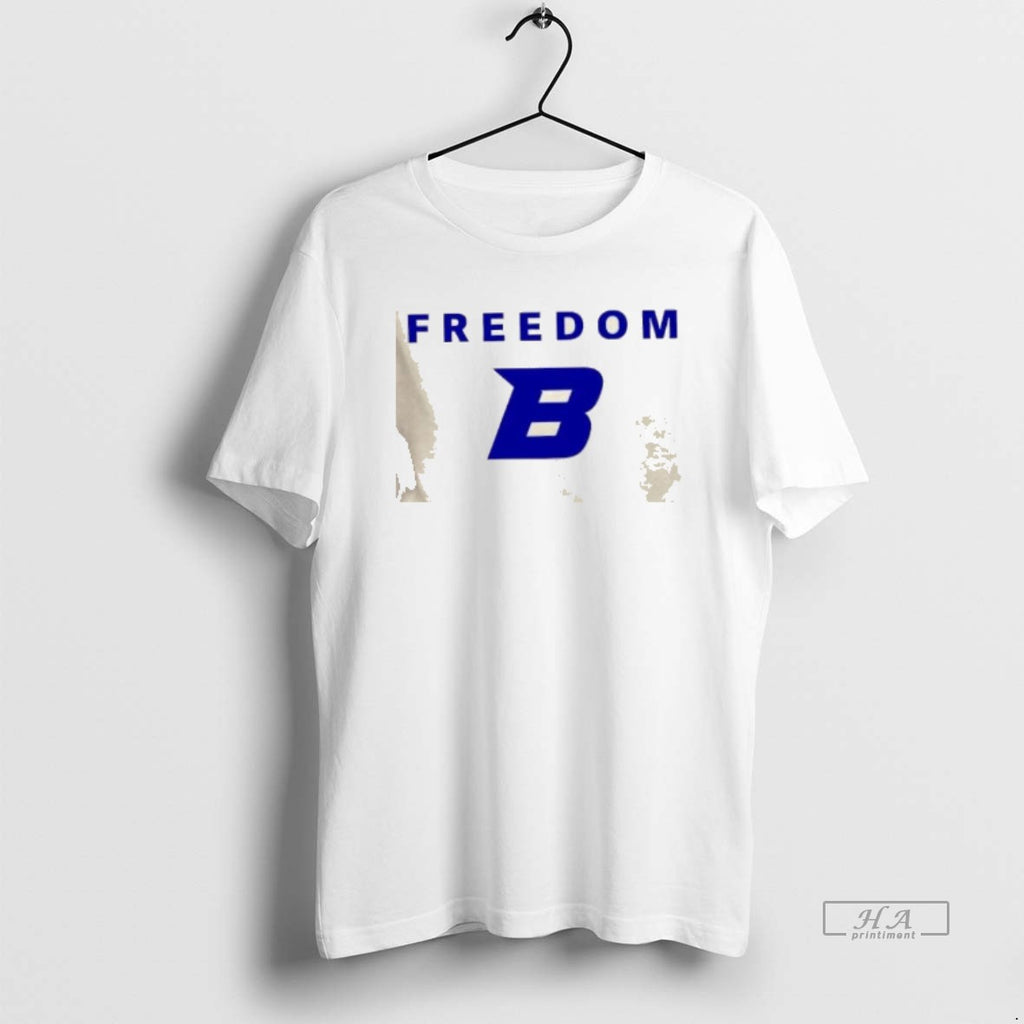 Official Freedom Charlie Kirk X Boise State University 2 Sided