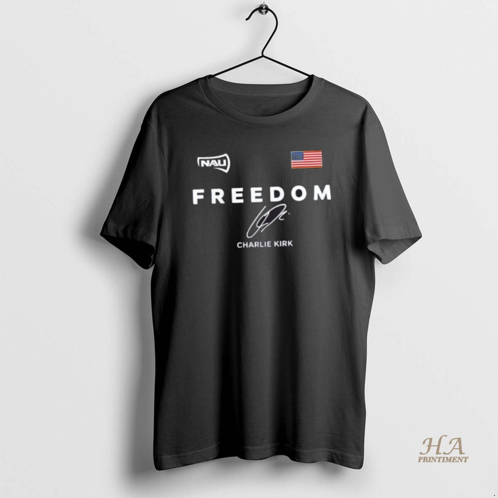 Official Freedom Charlie Kirk X Northern Arizona Lumberjacks Its All About Jesus 2 Sided