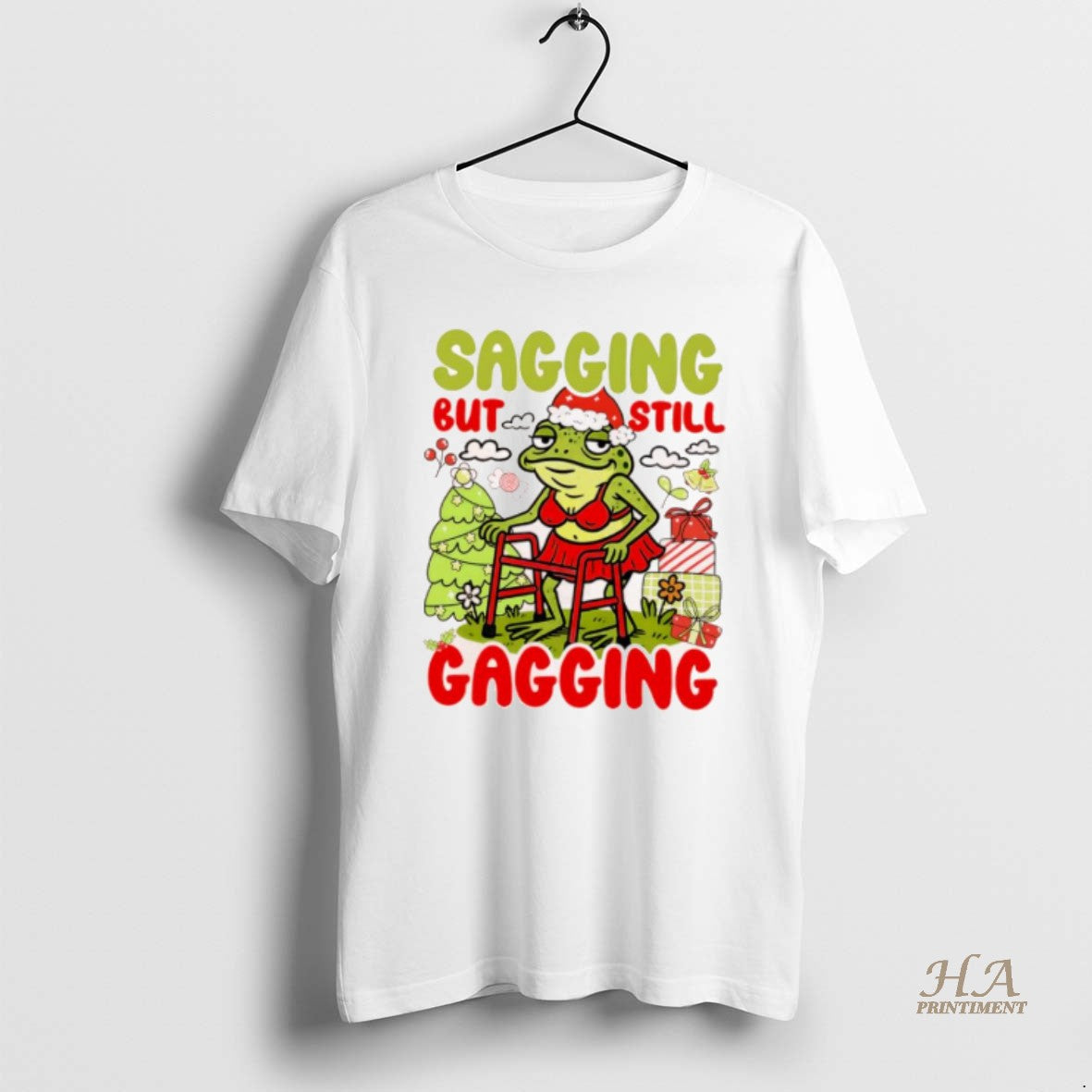 Official Frog Sagging But Still Gagging Christmas Xmas Gift